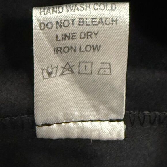 HEYSON Black Faux Leather Drawstring Elastic Waist Shorts, NWT! Size 2XL - Picture 5 of 6